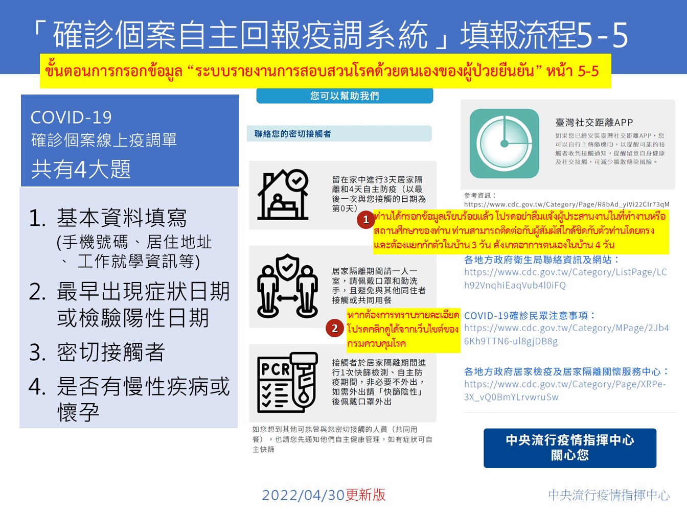 0430確診個案自主回報疫調系統(含重要黑字)-泰5